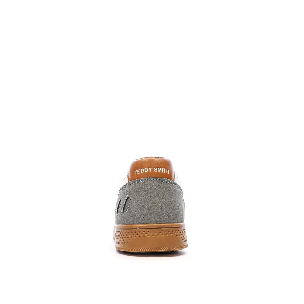 Baskets Blanches/Camel Homme Teddy Smith White Pu 3
