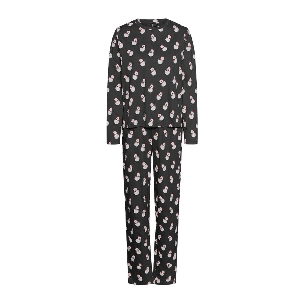 Pyjama Noir Femme Pieces Naya Xmas 1