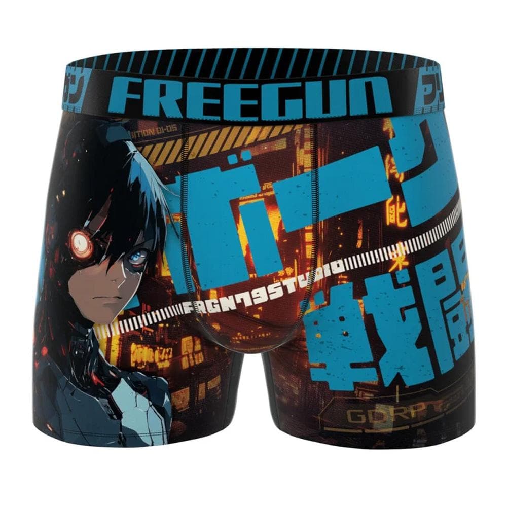 Boxer Bleu Garçon Freegun BM 1