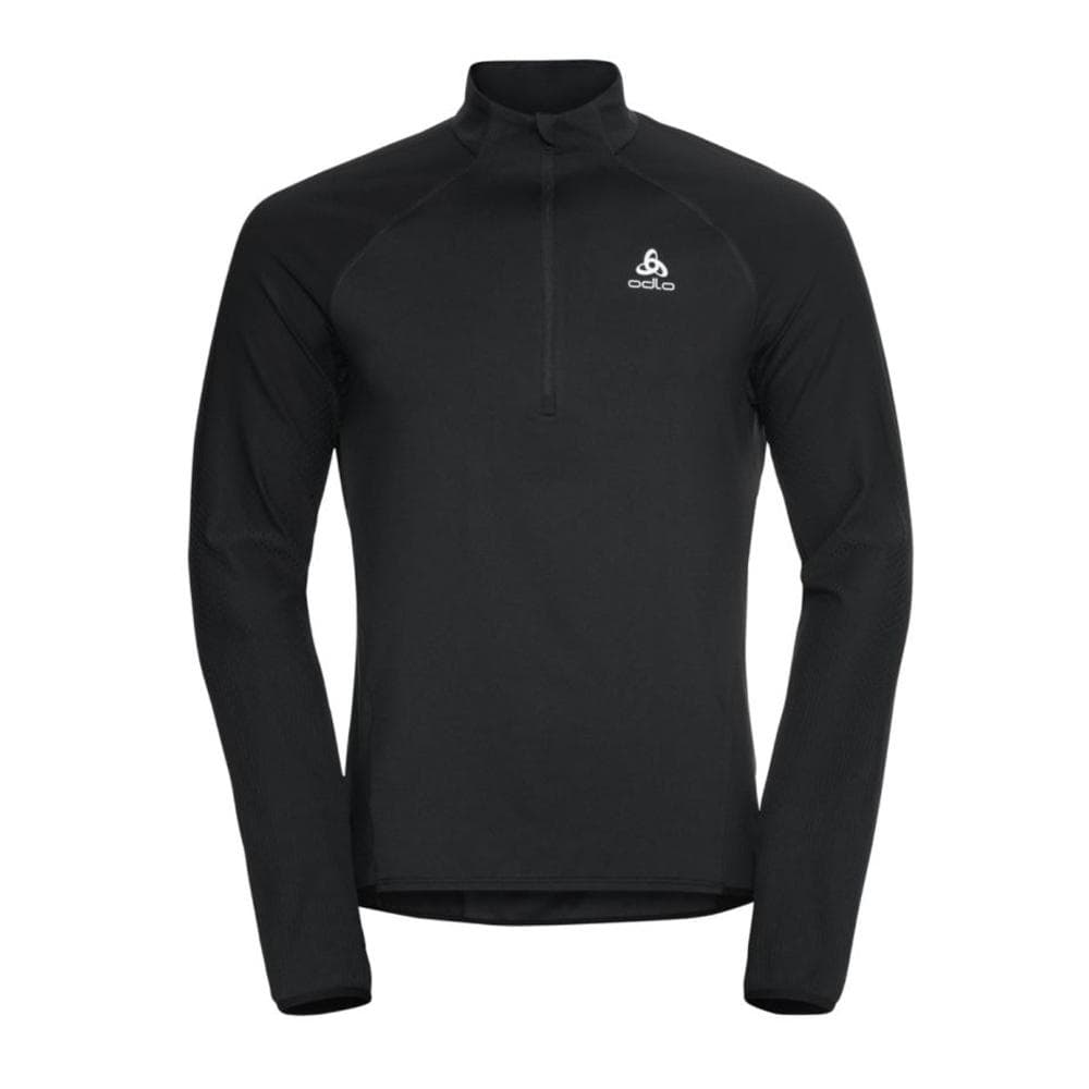 Pull Noir Homme Odlo Zeroweight 1