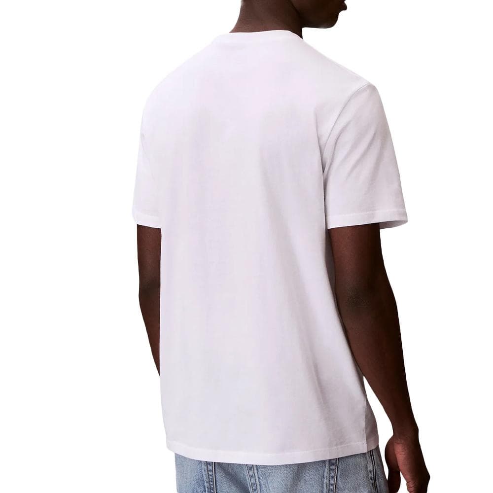 T-Shirt Blanc Homme Calvin Klein Jeans 30s Eu Wholesale 2