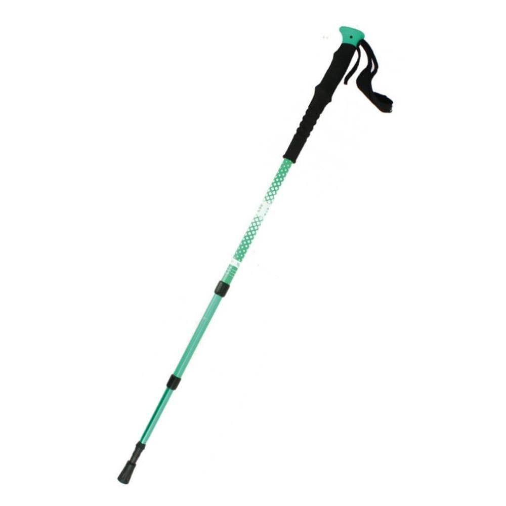 Bâton de randonnée long grip Vert Élémentaire EVA 1
