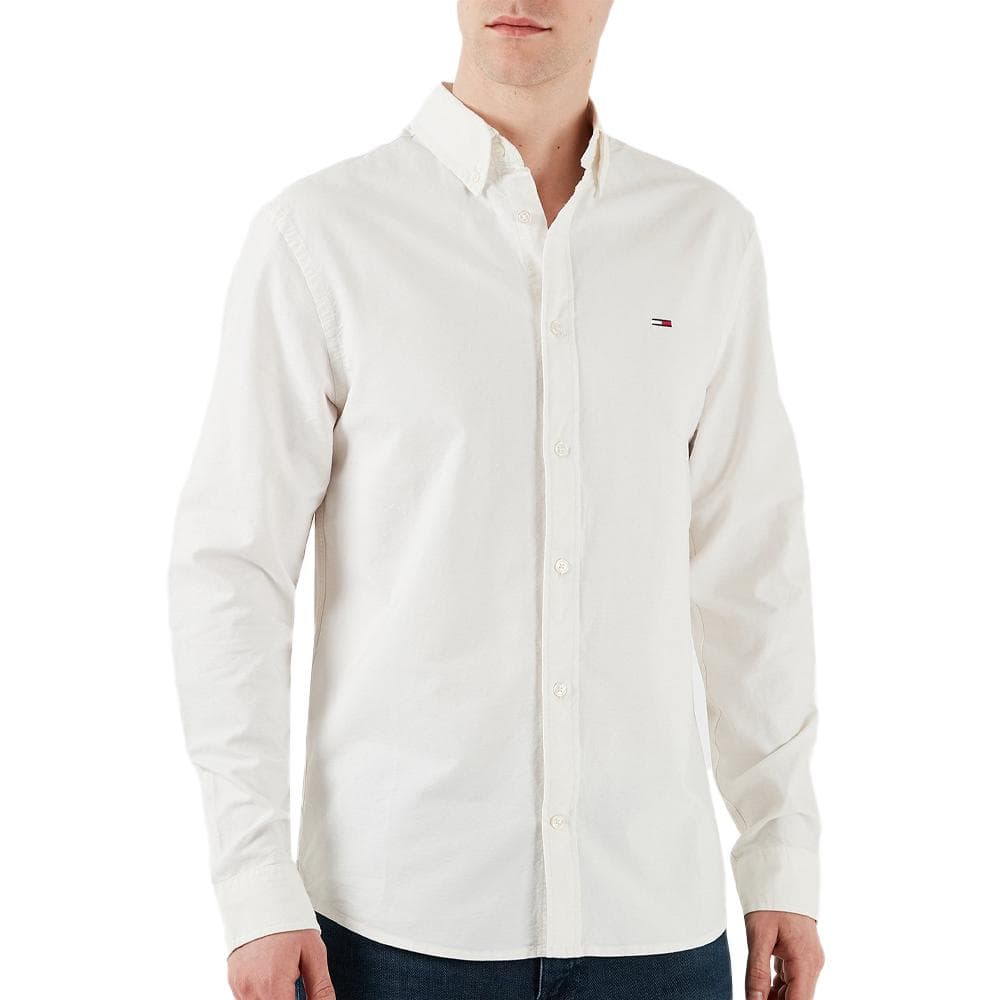 Chemise Blanche Homme Tommy Hilfiger Oxford98 1