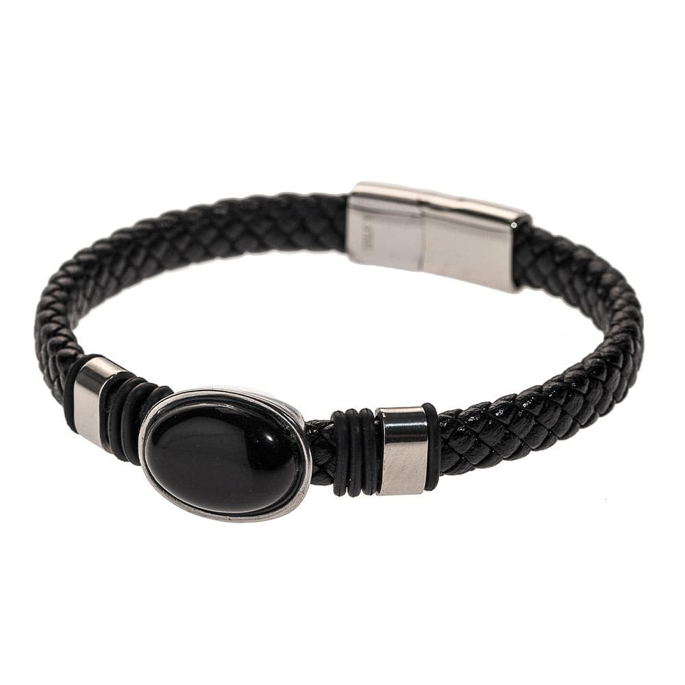 Bracelet Noir Homme Geographical Norway 315127 1