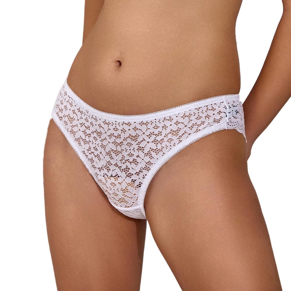 Tanga Blanc Femme Les Petites Bombes Mona 1