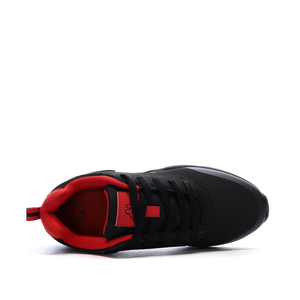 Baskets Noires/Rouges Garçon Kappa Logo Safir 2s 4