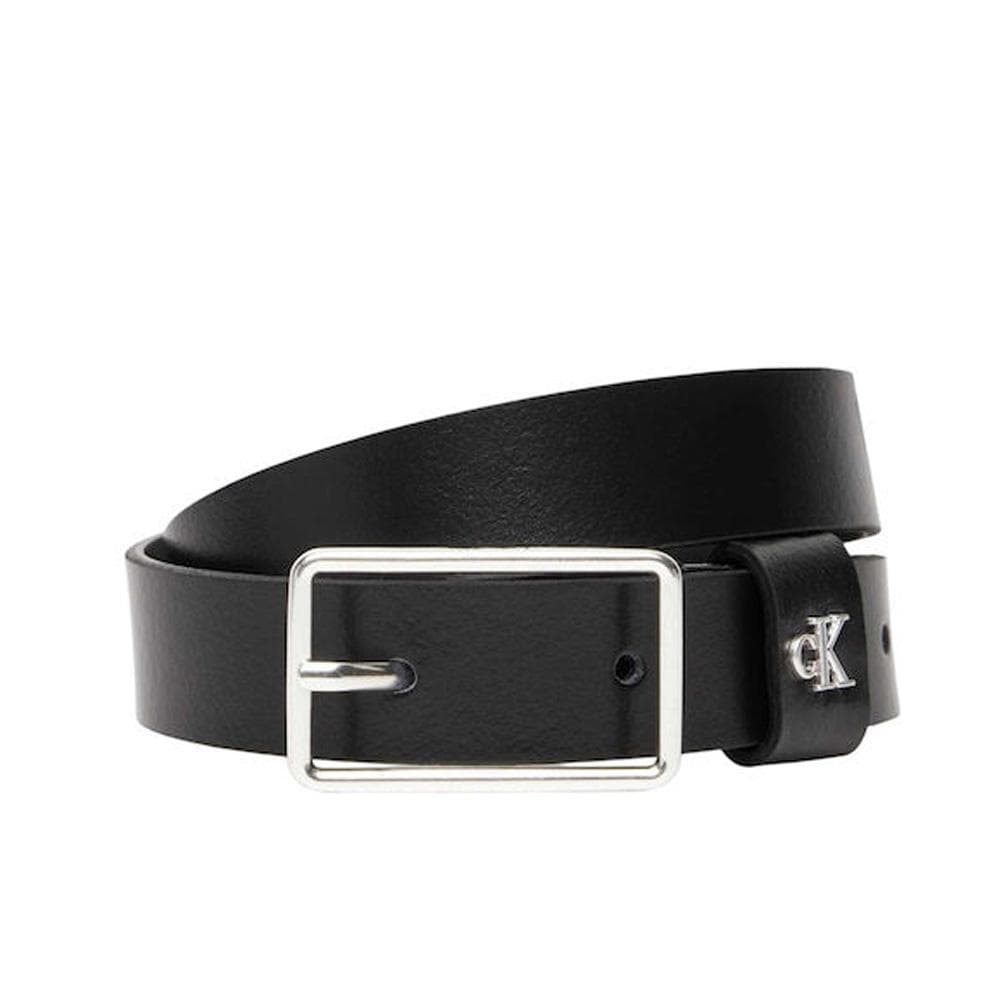 Ceinture Noire Homme Calvin Klein Jeans Buckle - T 1