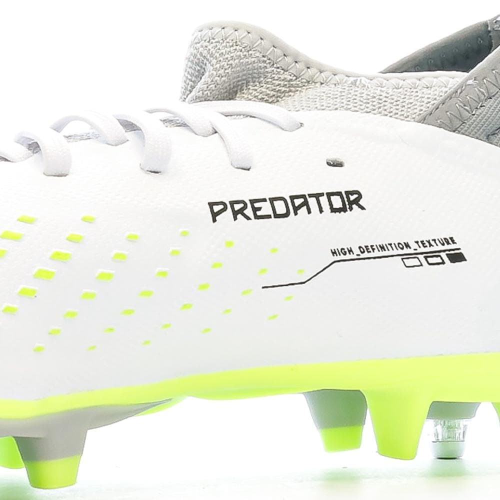 Chaussures de footl Blanc/Vert Homme Predator Accuracy.3 SG 7