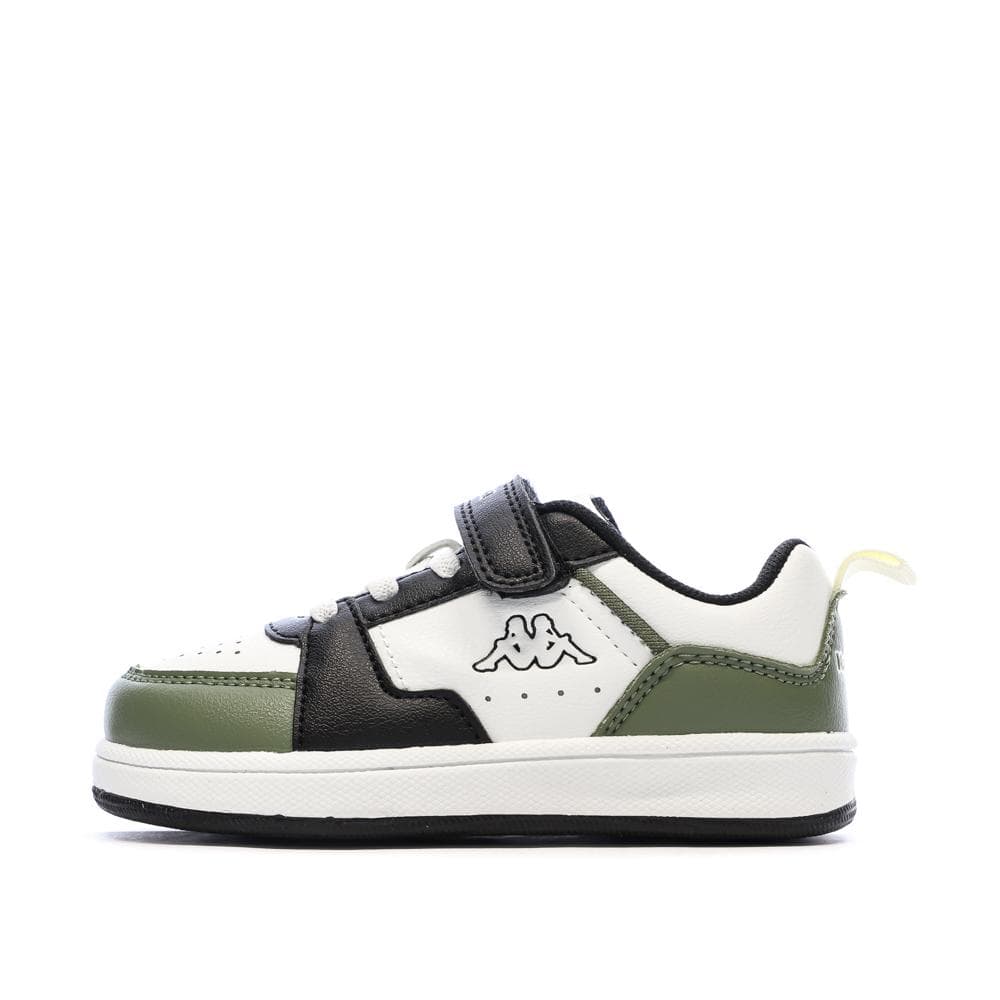 Baskets Blanc/Vert Garçon Kappa Logo Shay 1.0 1