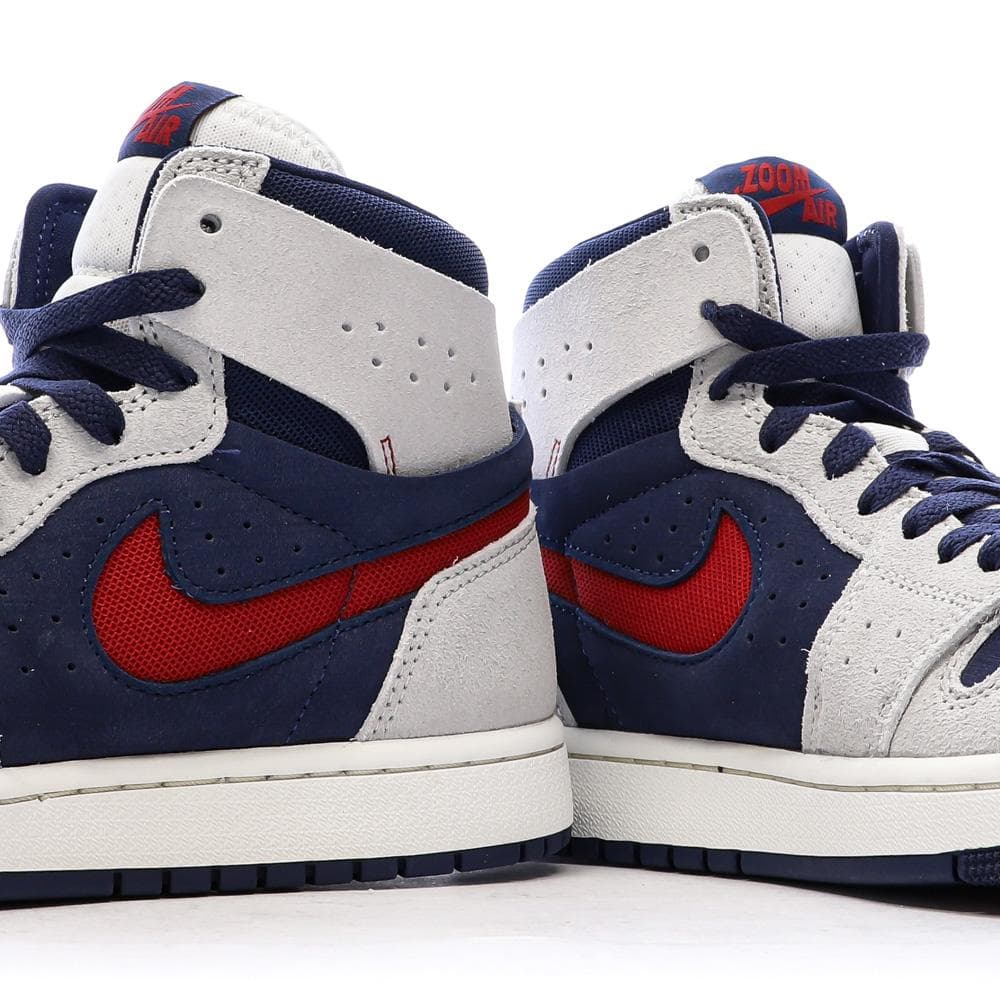 Nike Air Jordan 1 Zm Air Bleu/Gris Homme Nike 7