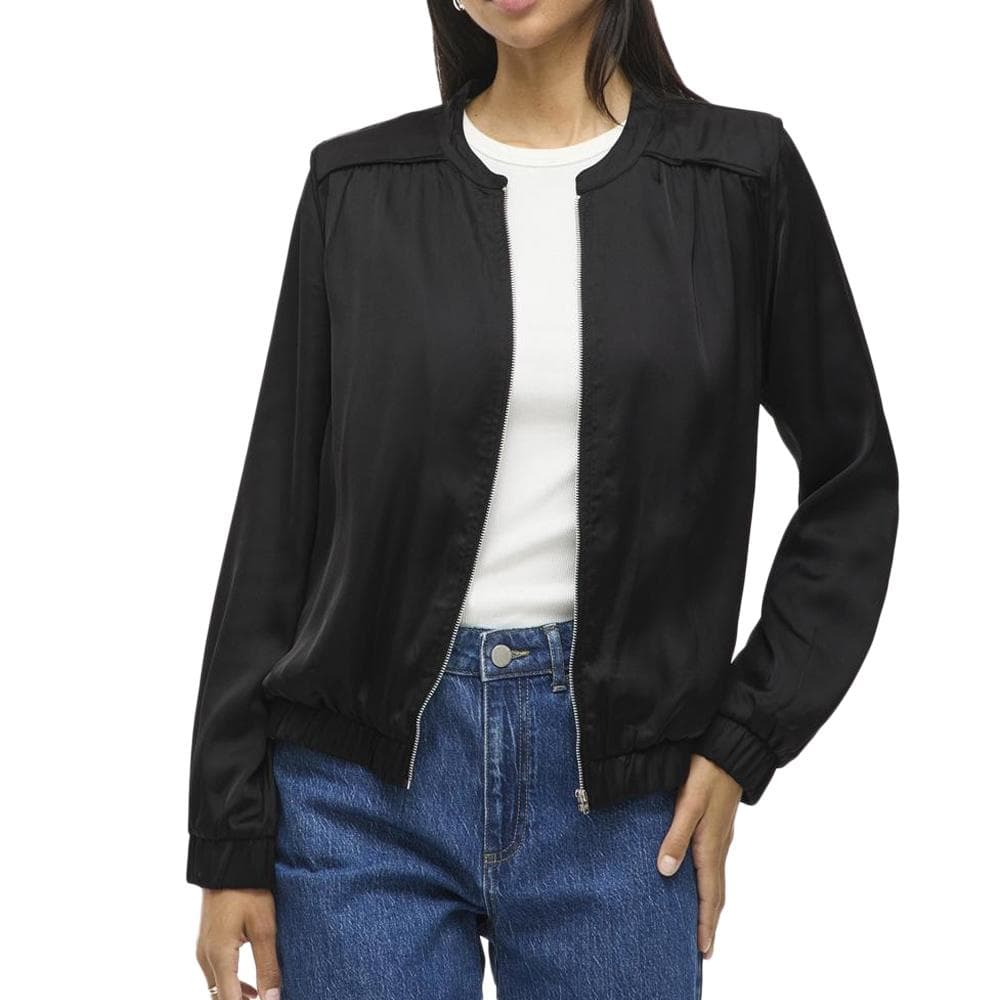 Veste Noire Femme Vila Nela 1