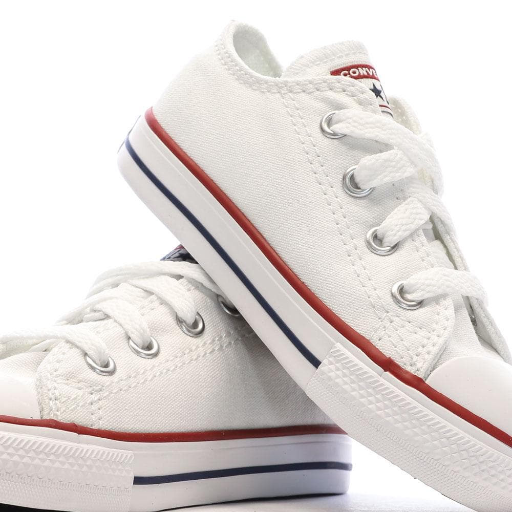 Baskets Blanches Garçon/Fille Converse Chuck Taylor All Star Seasonal 7