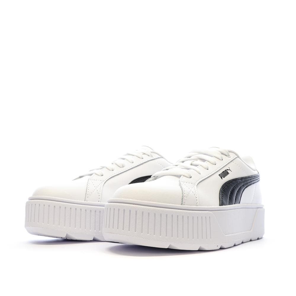 Baskets Blanc/Noir Femme Puma Karmen L 6