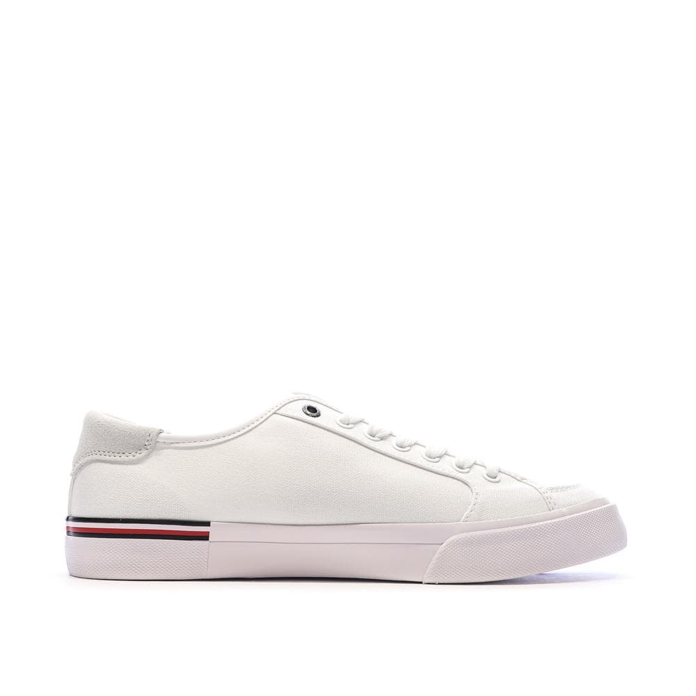 Baskets Blanches Homme Tommy Hilfiger Core Corporate Vulc 2