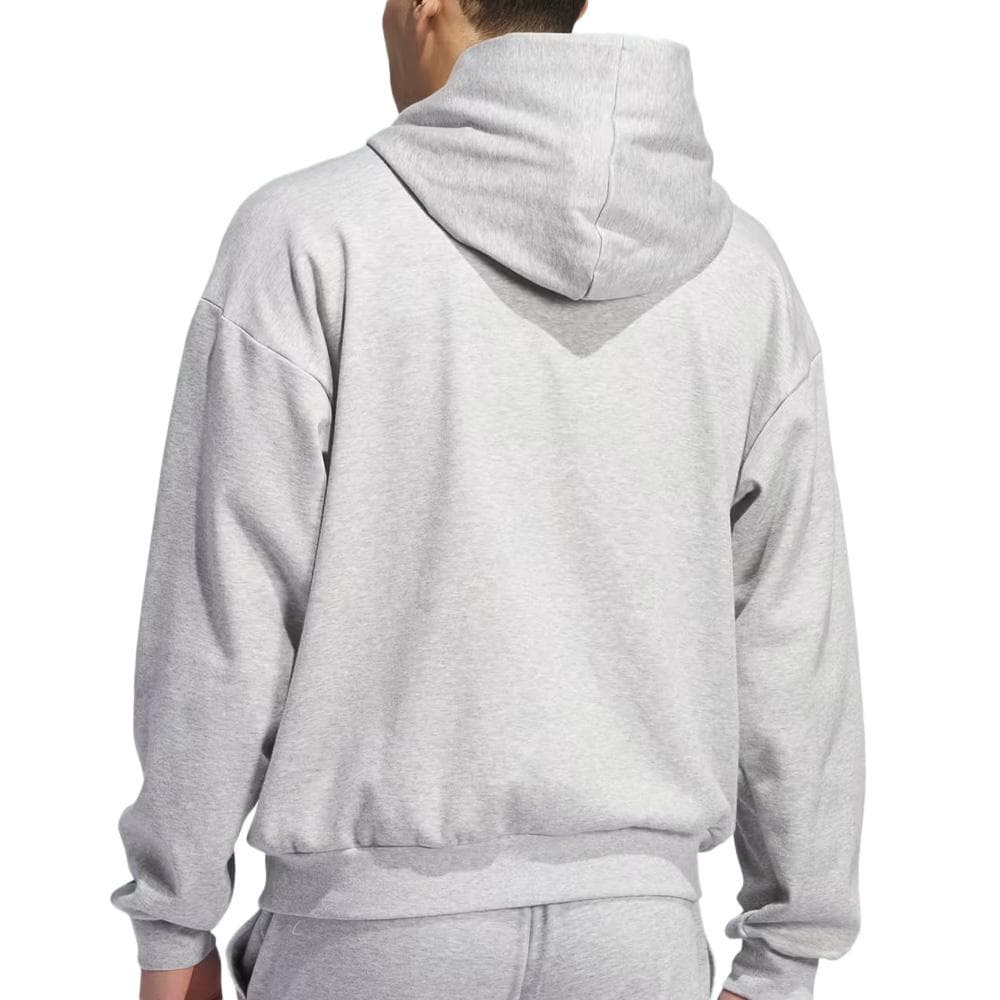 Sweat Gris Homme Adidas Slt Fleece Hood 2