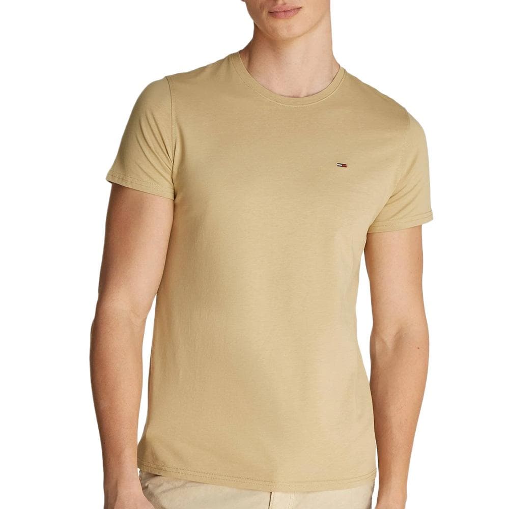 T-shirt Camel Homme Tommy Hilfiger Tjm Xslim 1