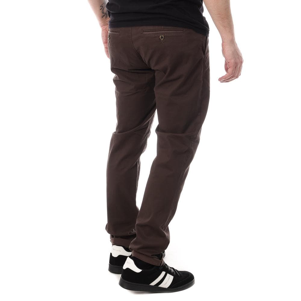 Chino Marron Foncé Homme Paname Brothers Costa0B4 2