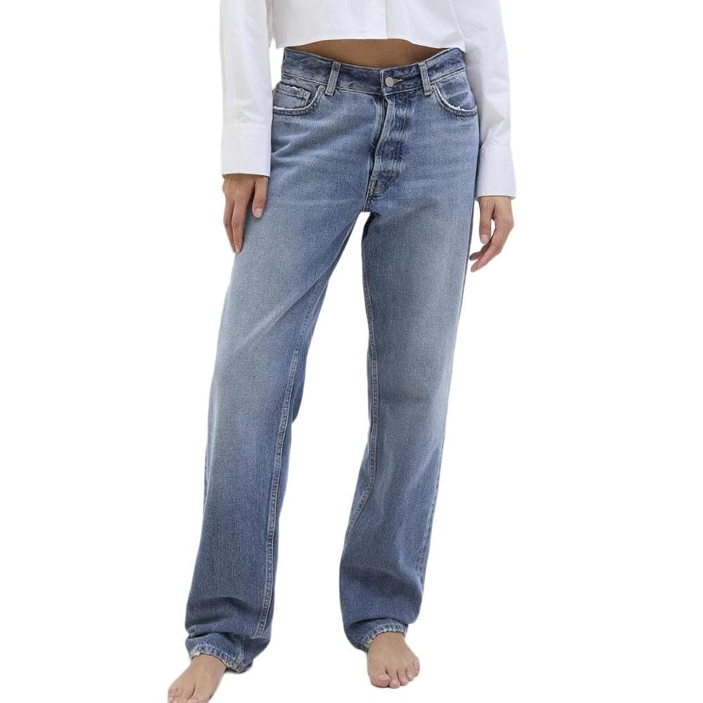 Jean Droit Bleu Femme JJXX Seoul Str 1