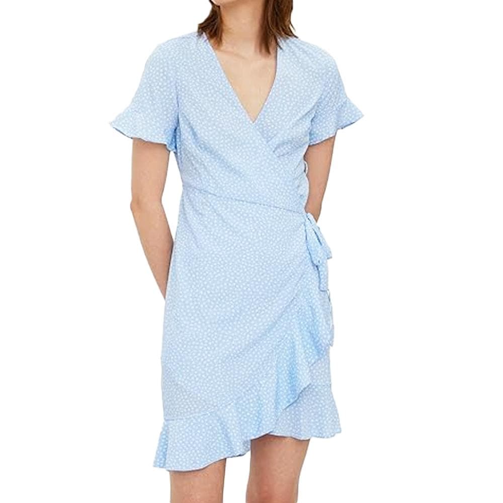Robe Bleu Femme Vero Moda Henna 1