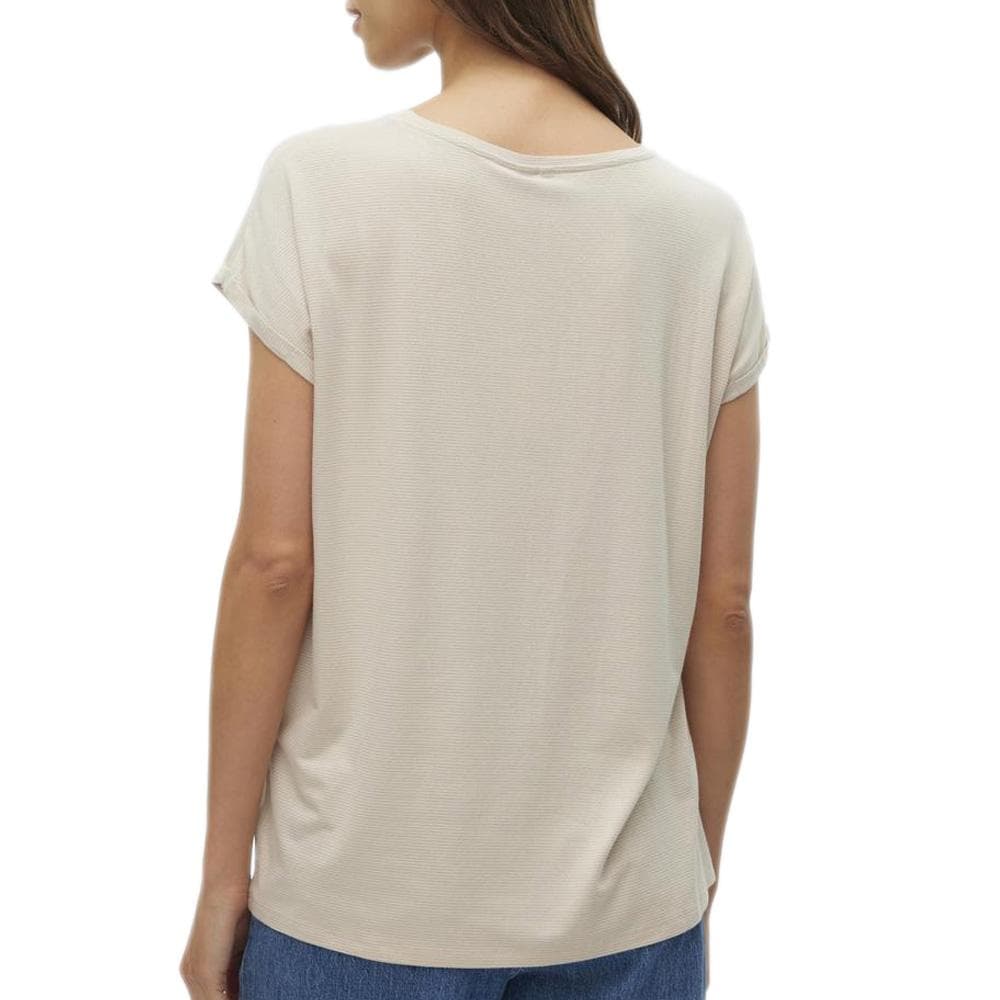 T-Shirt Beige Femme Vero Moda Lava 2