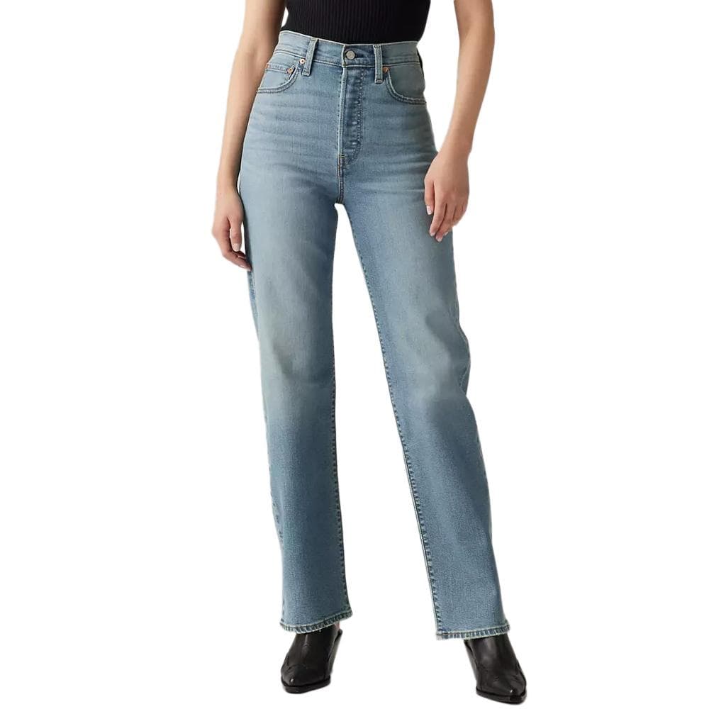 Jean Straight Bleu Clair Levi's Ribcage 79078 1