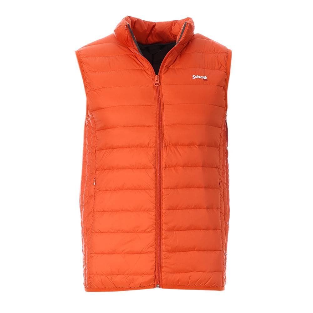 Doudoune Sans Manches Orange Homme Schott OAKLANDVRS 1