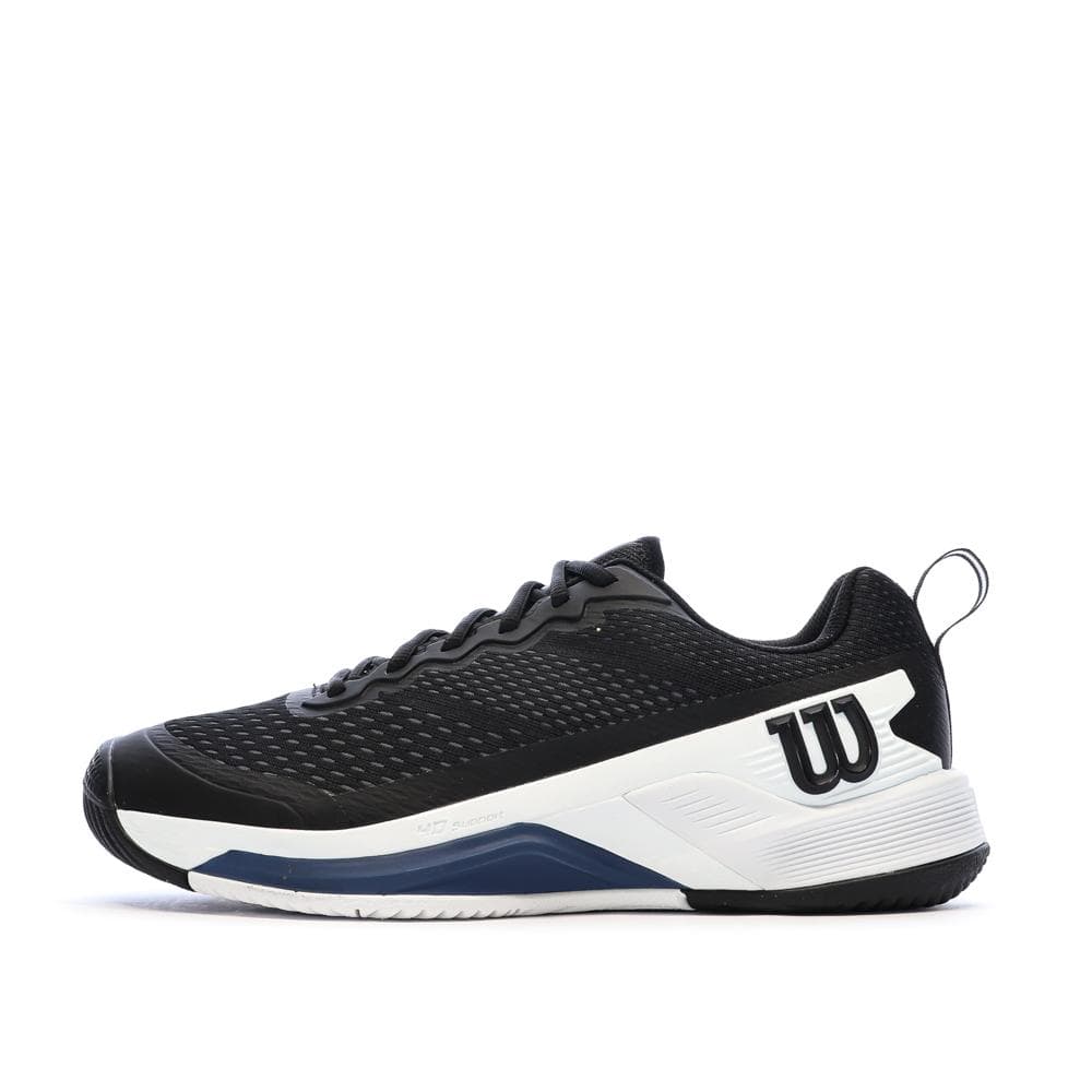 Baskets Noires/Blanches Homme Wilson Rush 1