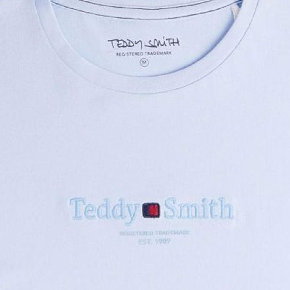 T-shirt Bleu Clair Homme Teddy Smith Tjim 2