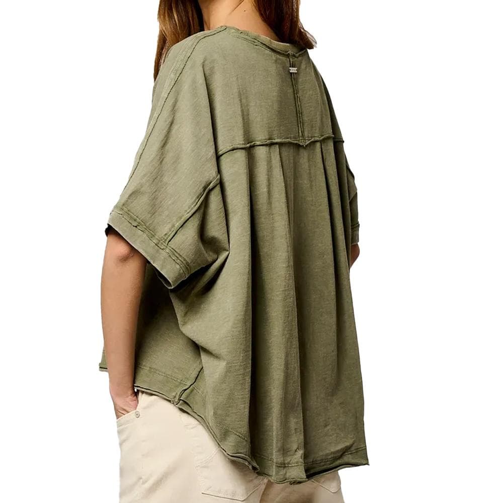 T-shirt Kaki Femme Kaporal VISIOE25 2