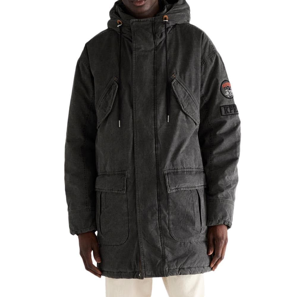 Parka Noir Homme Kaporal BRUNO 1