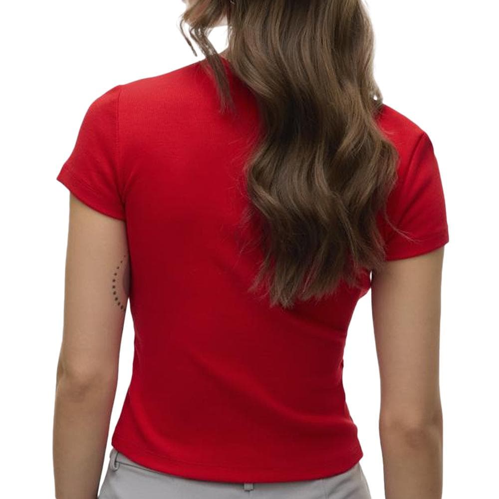 T-shirt Rouge Femme Vero Moda Chloe 2