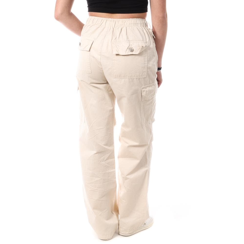 Pantalon Cargo Beige Femme Monday Premium 3178 2