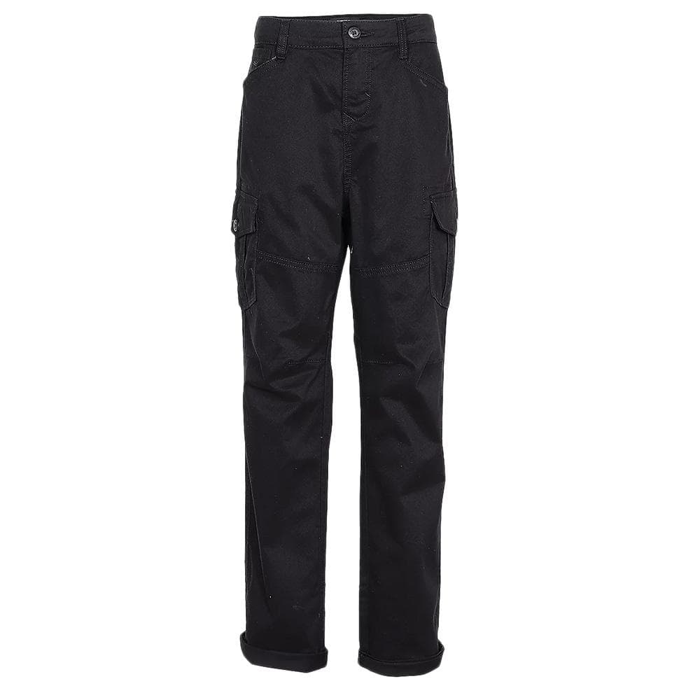 Pantalon Fluide Noir Garçon Kaporal GALYS 1