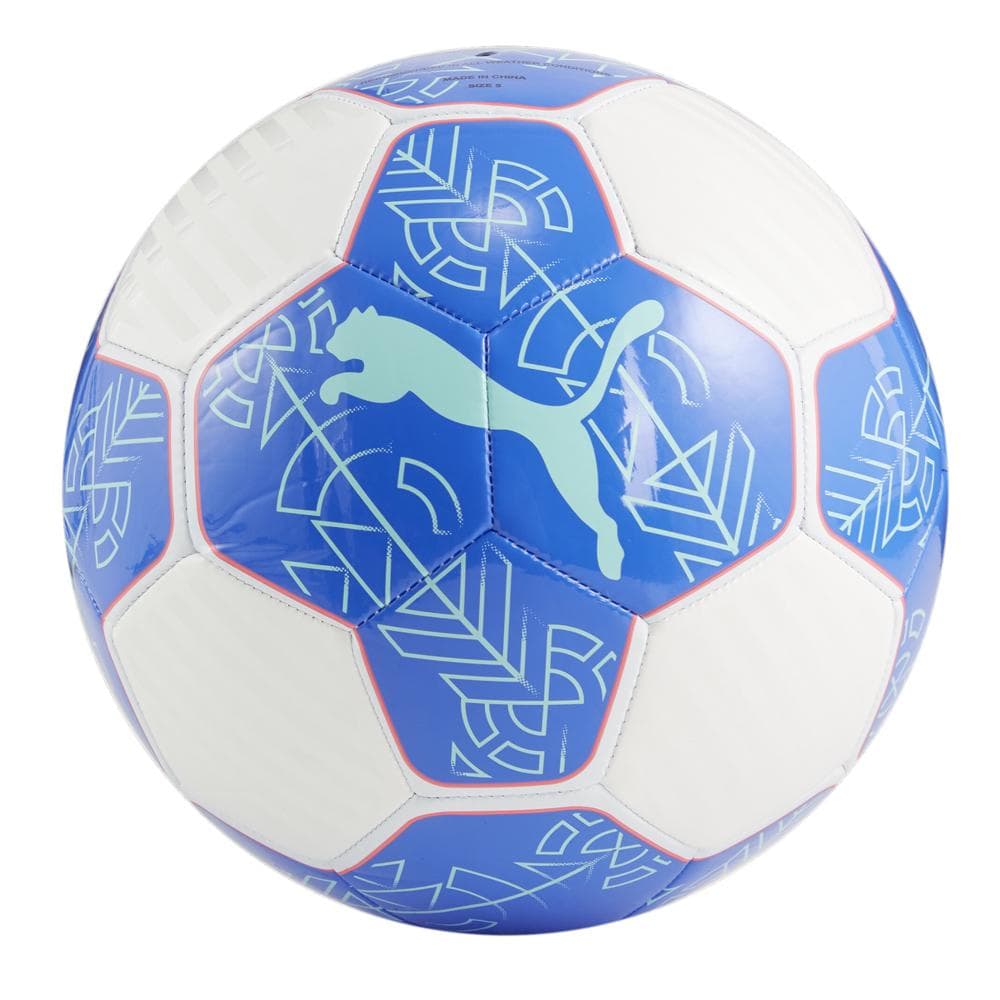 Ballon de Football Blanc/Bleu/Rose Puma Prestball 1