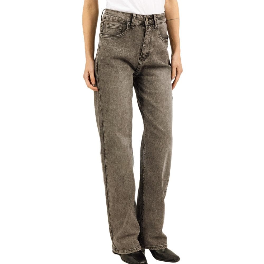 Jean Gris Wide Leg Femme Monday Premium 3255 1
