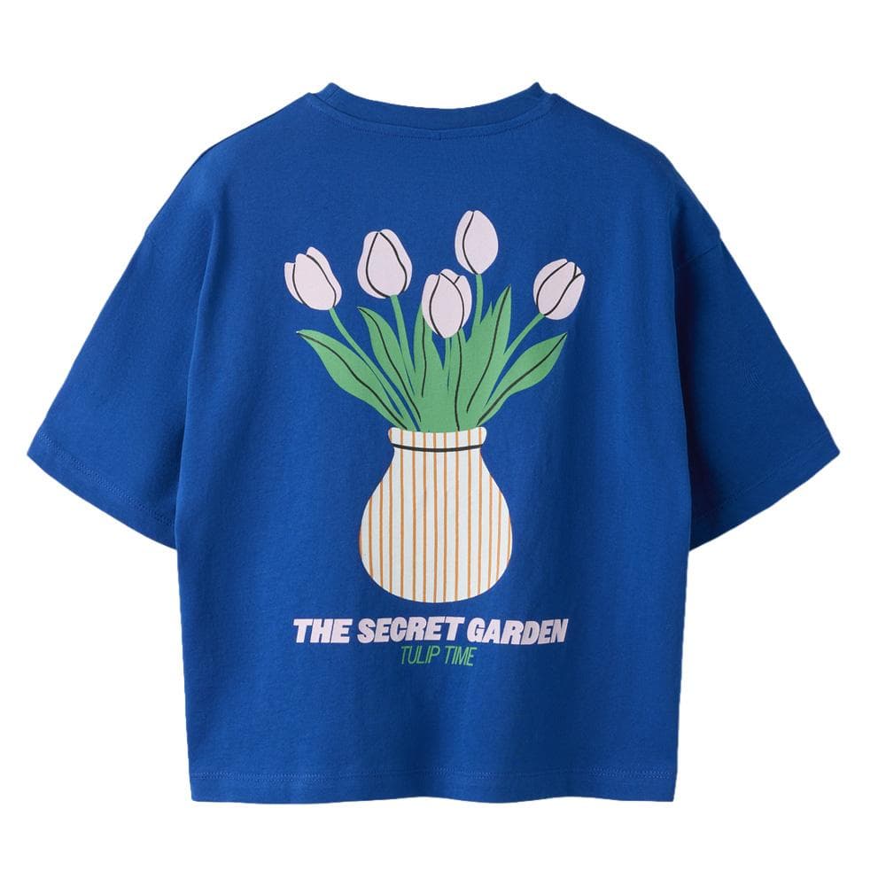 T-Shirt Bleu Fille Name it Nkfhelga 2