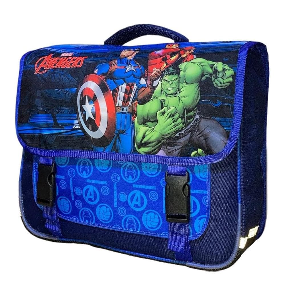 Cartable Bleu Garçon Avengers 1