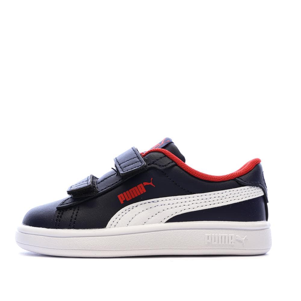 Baskets Marine/Rouge Garçon Puma Smash 3.0 1