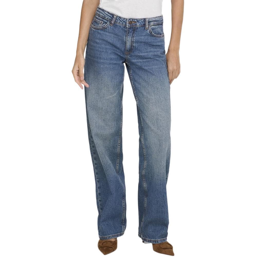 Jean Droit Taille Basse Bleu Femme JDY Katie 1006 1