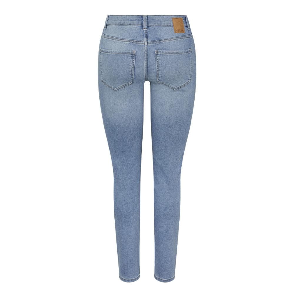 Jean Slim Bleu Femme Pieces Nunnas 2