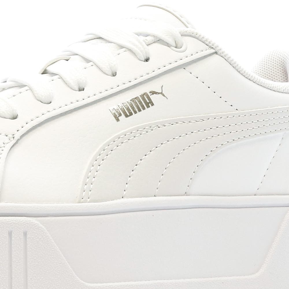 Baskets Blanches/Rose Femme Puma Karmen 7