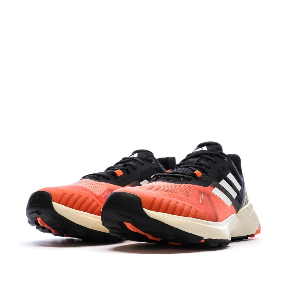 Chaussures de Running Orange/Noire Homme Adidas Terrex Soulstride 6