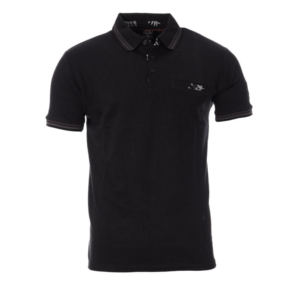 Polo Noir Homme RMS26 91199 1