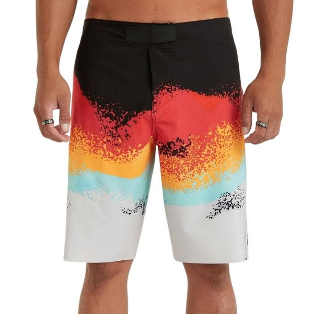 Maillot de bain Noir/Rouge/Orange Homme O'Neill Hydro 1