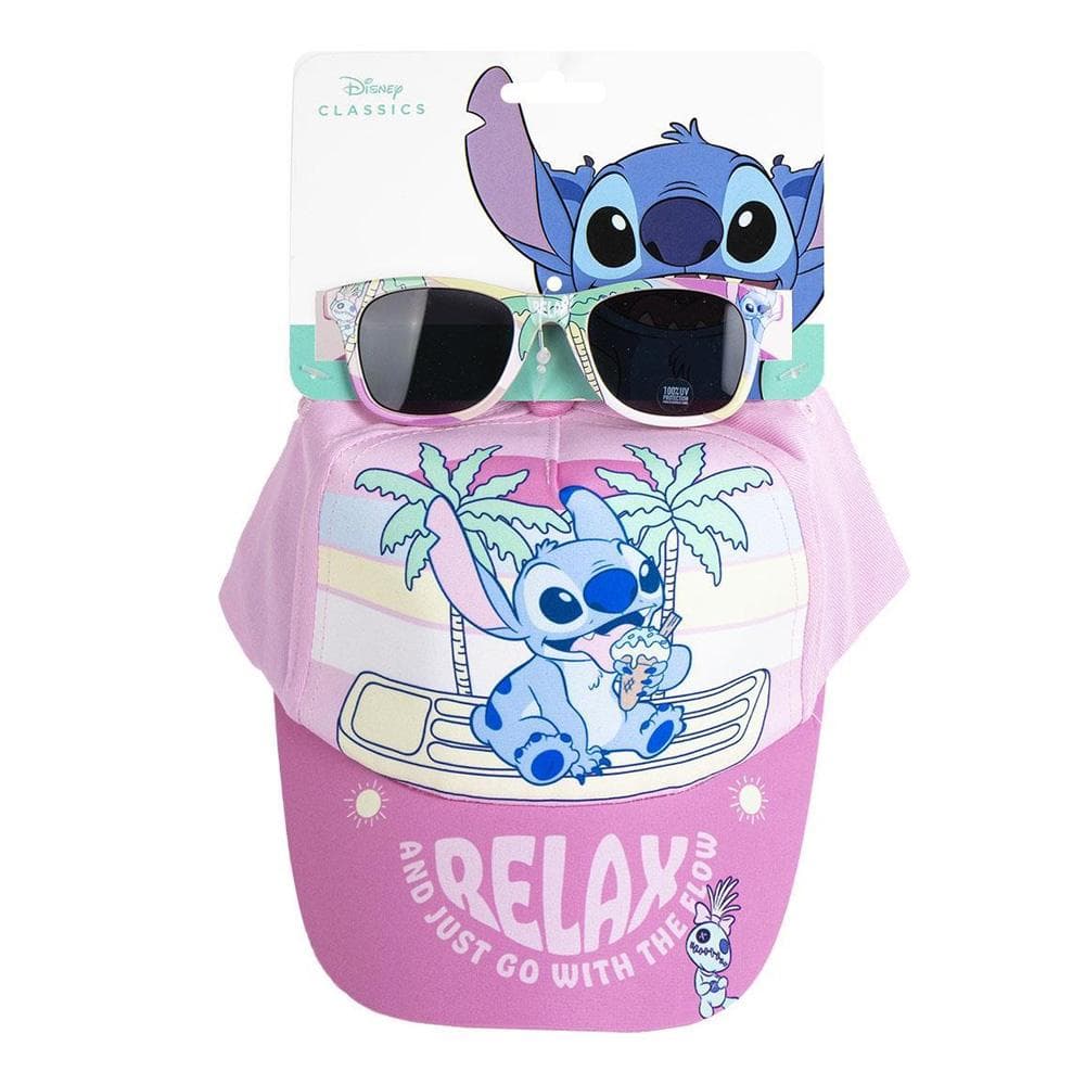 Kit Casquette + Lunette de Soleil Rose Enfant Sport Zone Relax 1