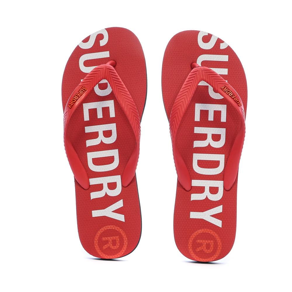 Tongs Rouge Homme Superdry Core Essential Flip Flop 3