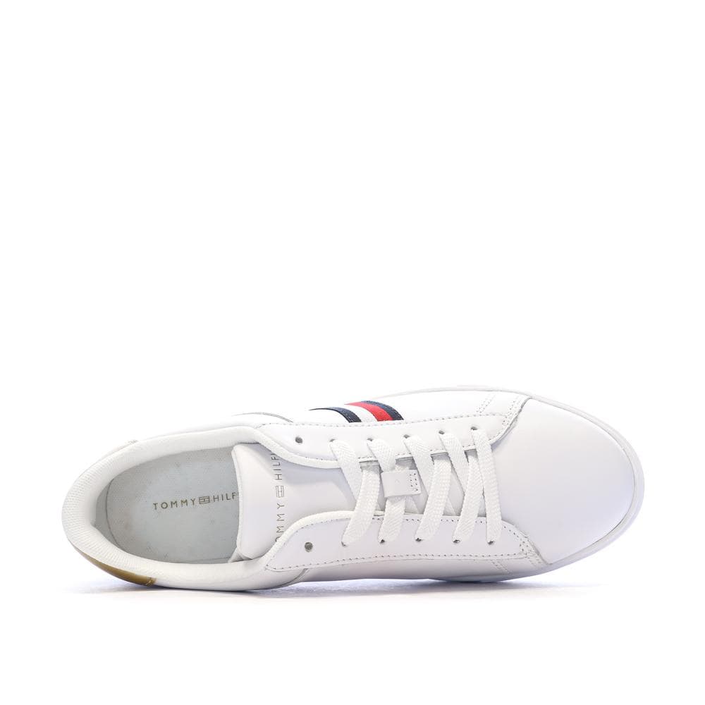 Baskets Blanches Femme Tommy Hilfiger Essential Court Snea 4