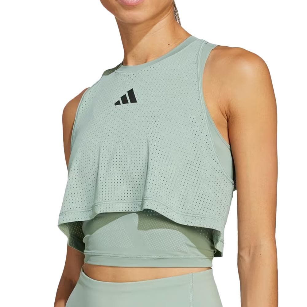 Débardeur Vert Femme Adidas Cool 1