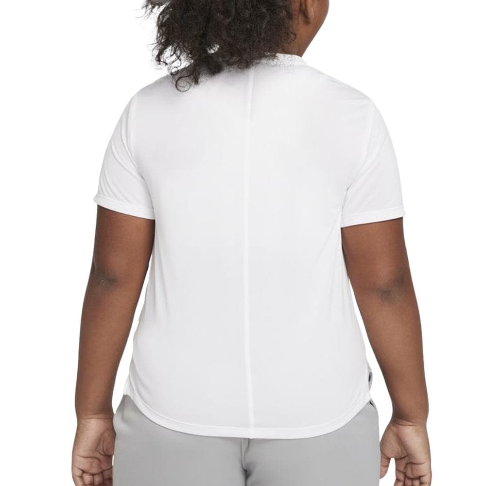 T-shirt Blanc Fille Nike DD7639 2