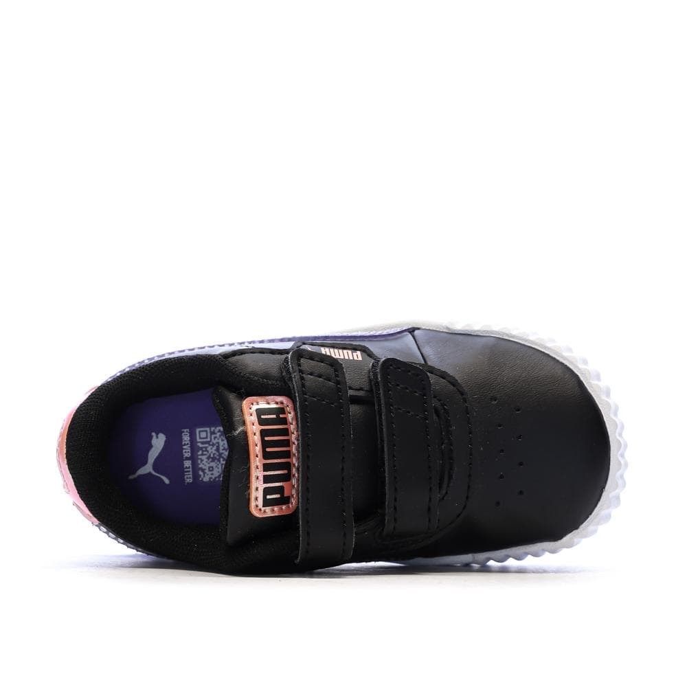 Baskets Noir Fille Puma Carina 3.0 Blurry Dr 4
